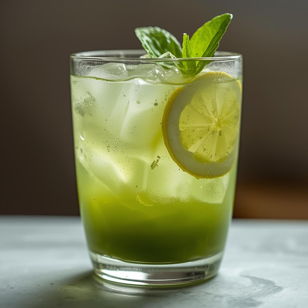 Eau citronnée au moringa