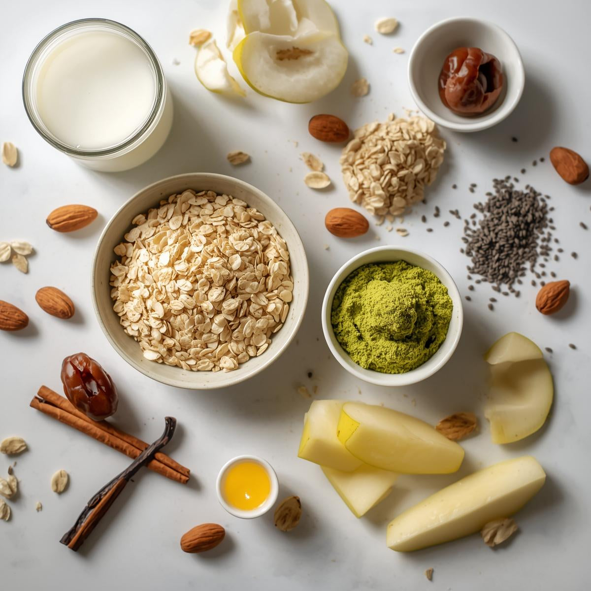 Porridge d’avoine au moringa